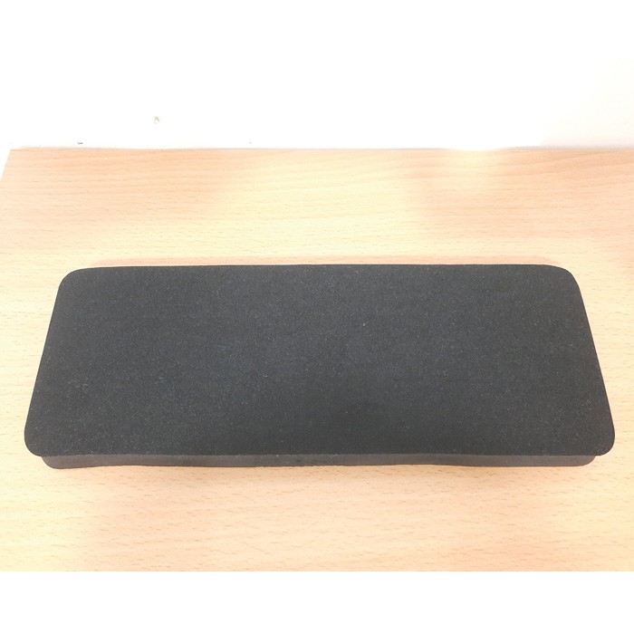 KEYBOARD WRISTPAD / PALM REST 60% - HITAM POLOS (Anti Slip)