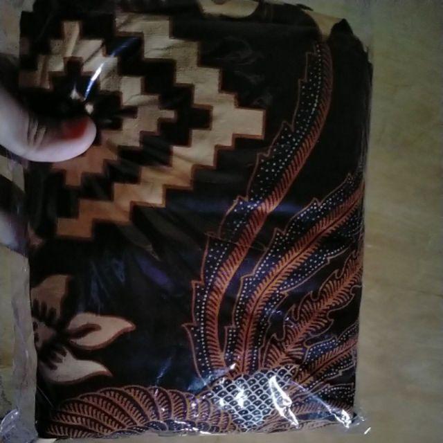 Ririn Maxy Size Jumbo Dan Standar Gamis Batik Sogan Genes Wanita Cendrawasih Cantik Longdress Muslim