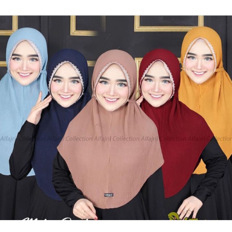 BERGO PLISKET TALI/BERGO PLISKET RENDA/BERGO PLISKET PED TALI/PASMINA PLISKET FULL