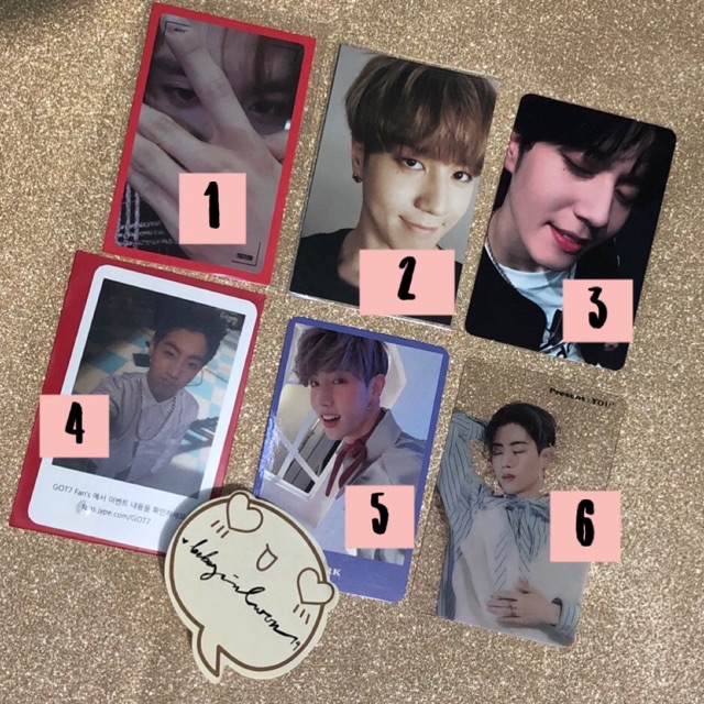GOT7 GOT 7 Photocard
