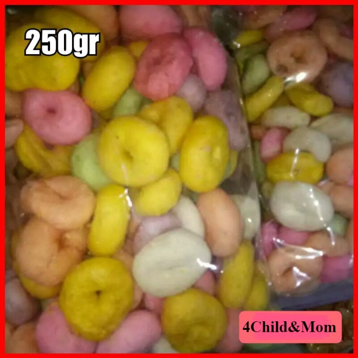 

Kue Gabus Donat Special Gabus Warna Cemilan 250gr