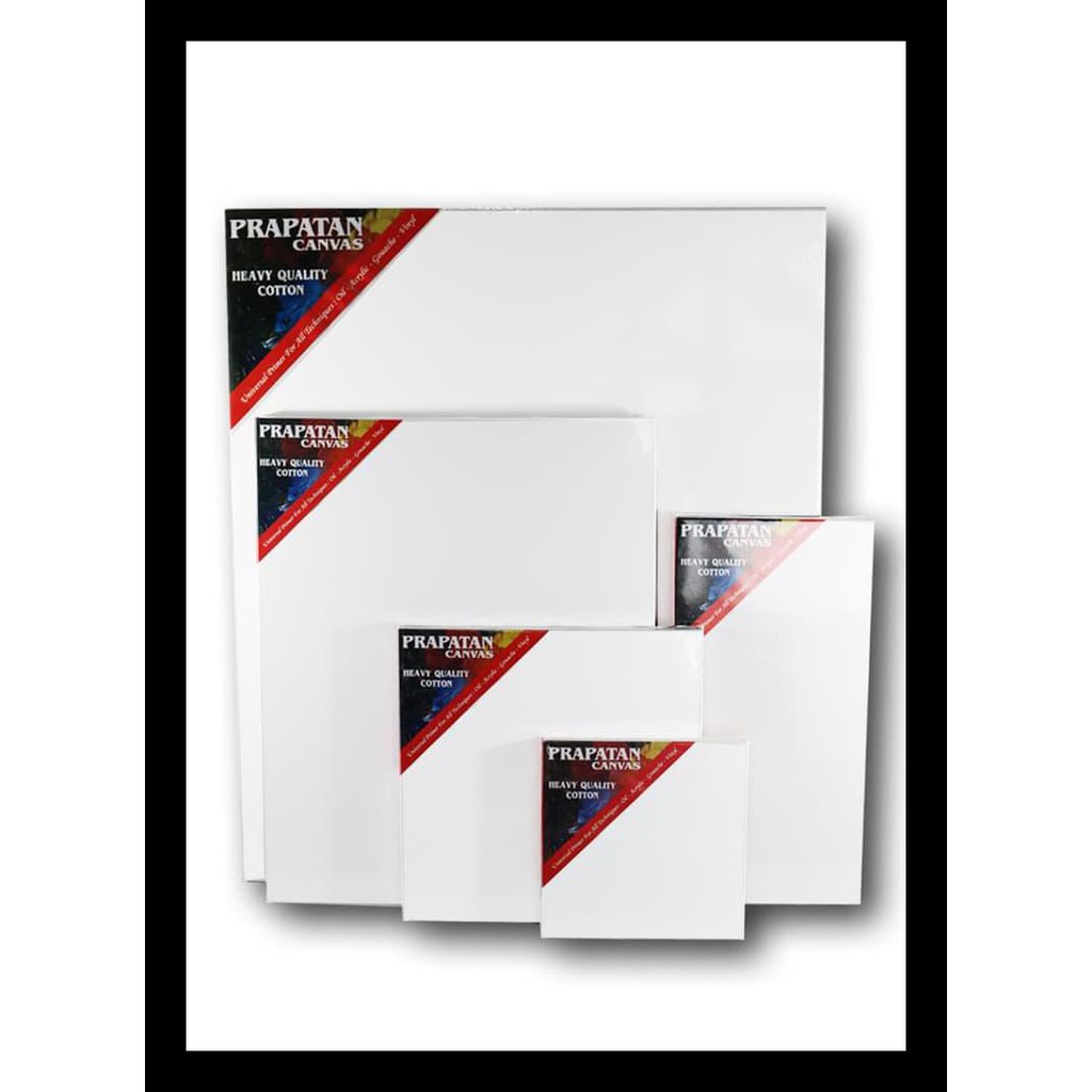 

NEW KANVAS LUKIS PRAPATAN + SPANRAM (40X50CM) PERALATAN MELUKIS MURAH