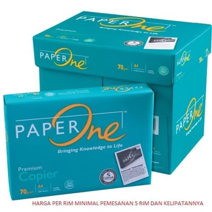 

Kertas / Paper One Kertas Hvs 70Gr A4 / Kertas Fotocopy / Kertas Print / 70 A4