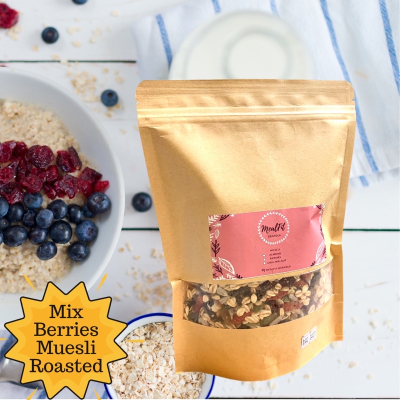

Muesli Dried Fruit 500 gram - Muesli Berries - Glowfon