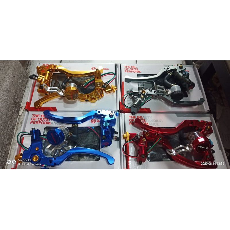 master rem model brembo italy tabung cnc univesal motor kopling matic