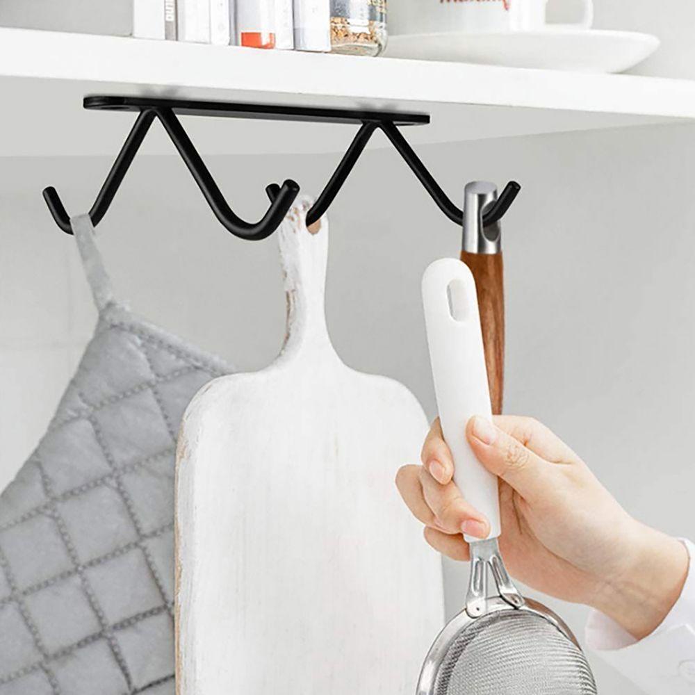 Preva Rak Cangkir Rak Closet Drainer Drying Rack Dapur Organize Kabinet Kait Rak Penyimpanan