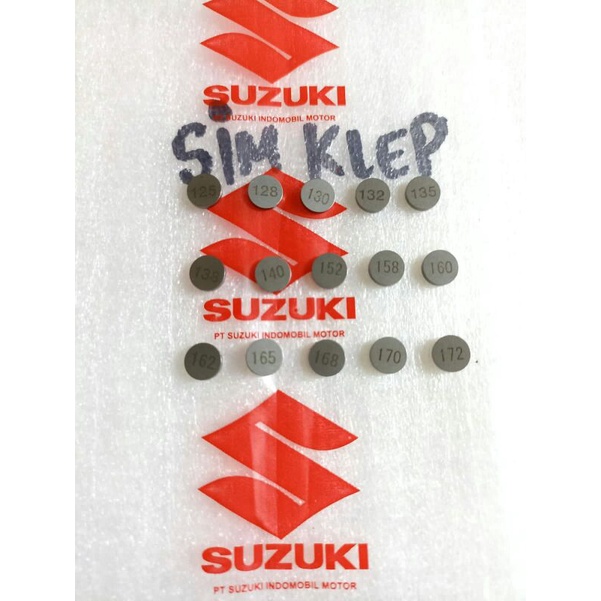 Shim klep sim payung klep shim Valve suzuki Satria Fu Gsx Fu fi Cbr Sonic Ninja fi