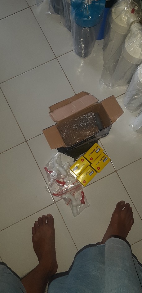 Kran Tembok Pvc Ars 2way 1/2 3/4 - Keran Air Taman + Verloop