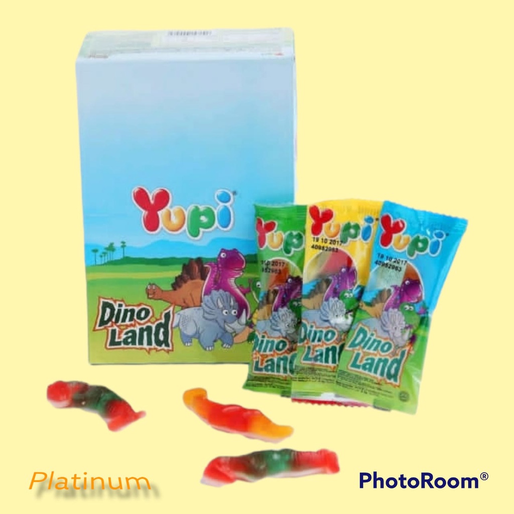 Yupi Dino Land 168 G / 24 pcs @ 7g