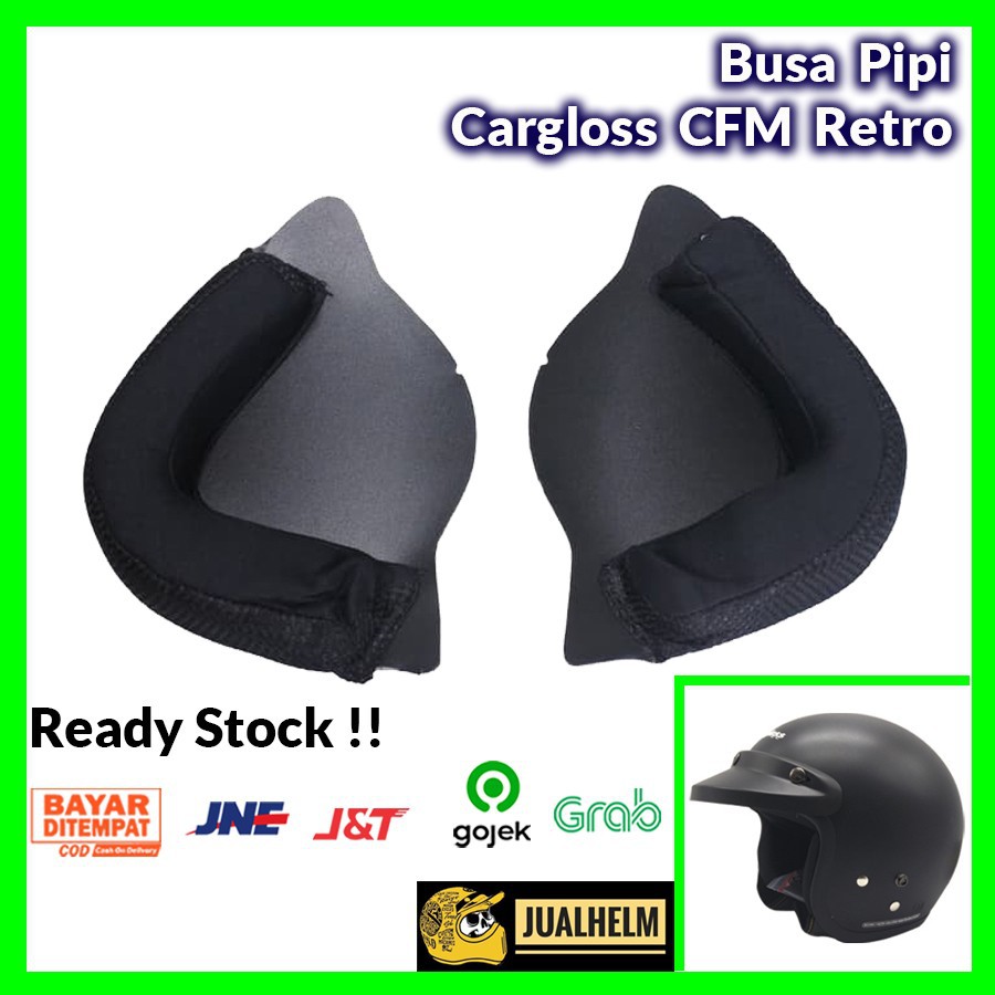 Busa Pipi Helm Cargloss Retro CFM - Busa Pipi ( Busa Pipi / Busa Cargloss / Busa Pipi Cargloss )