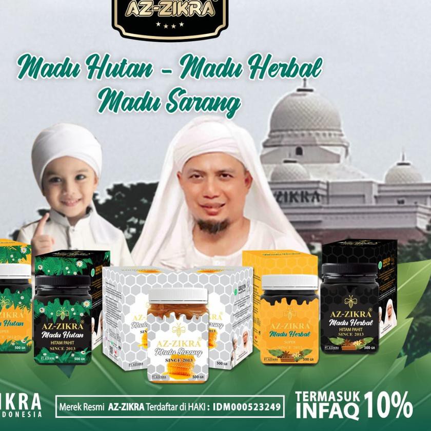 

❃ KEMASAN BARU Asli 100% Az ZIkra Hitam Pahit + Brosur Az Zikra ➭