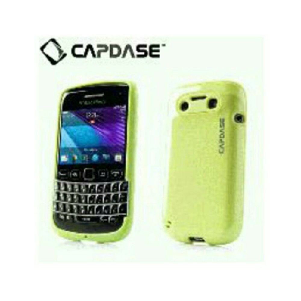 GROSIR AKSESORIS HP Capdase Polimor Jacket for Blackberry Bellagio 9790 - Green Lime