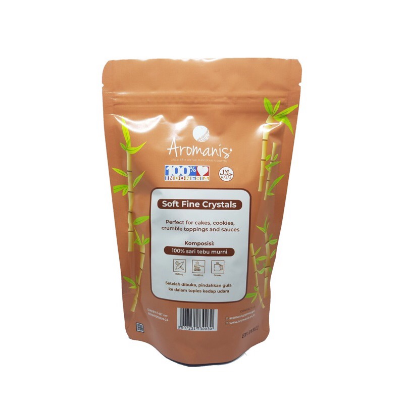 Murah Aromanis Natural Brown Sugar Gula Merah bubuk kemasan 250 Gram