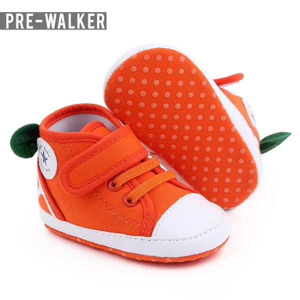 Sepatu Prewalker Bayi Unisex Polkadot Colourfull - Sepatu Bayi Anti Slip S1201