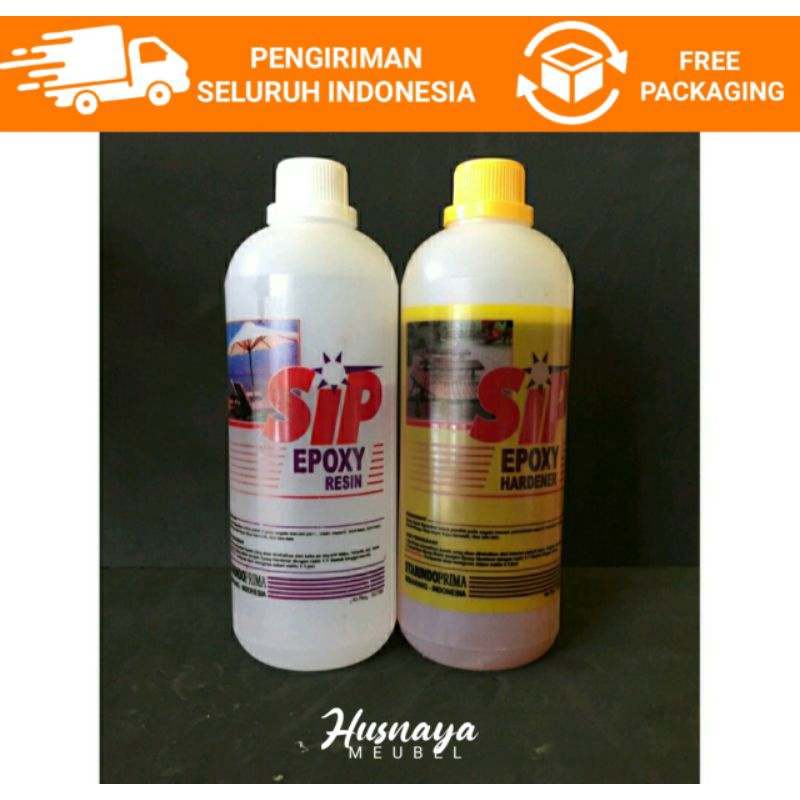 LEM EPOXY LEM KAYU CEPAT KERING 500ml / LEM EPOXY SIP 2 BOTOL HARDENER PLUS RESIGN