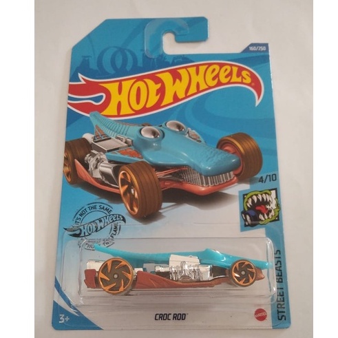 Diecast Hot Wheels CROC ROD Biru HW Hotwheels Karakter Binatang Buaya Mobil Mainan Anak Lot P 2020