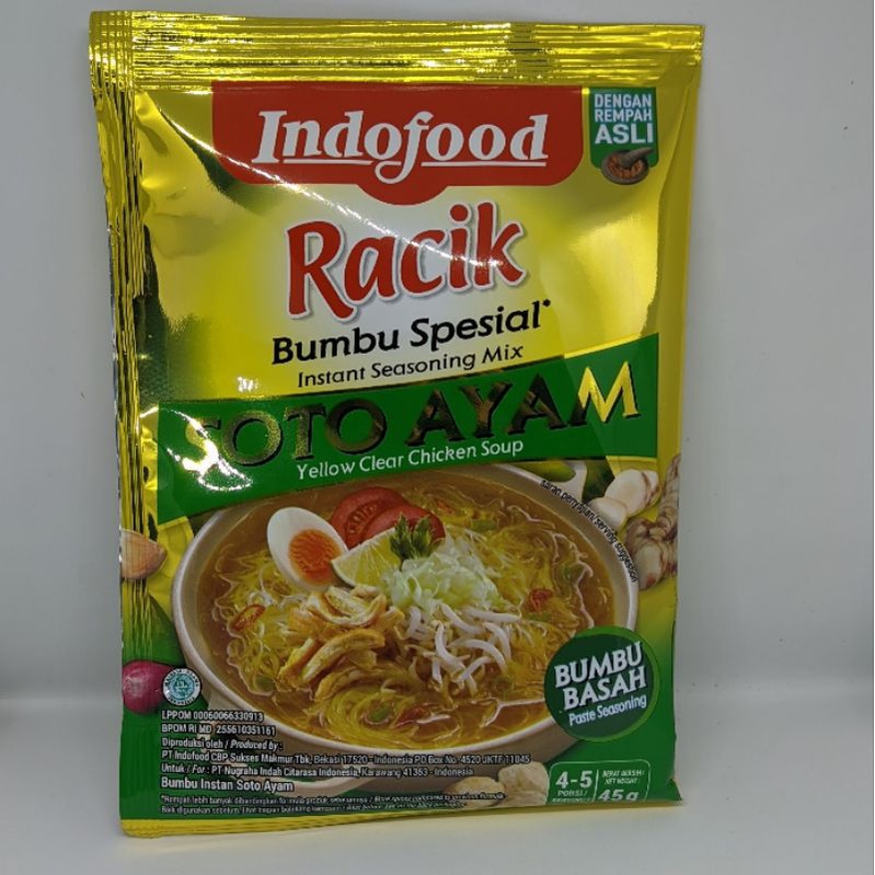 

Indofood Racik Bumbu Spesial Soto Ayam