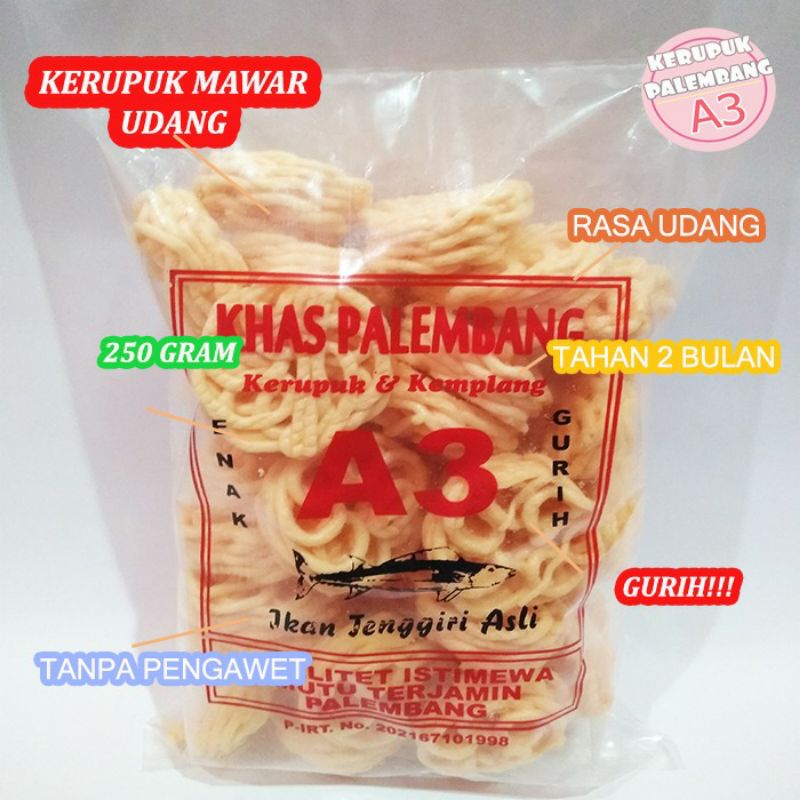 

kerupuk mawar udang