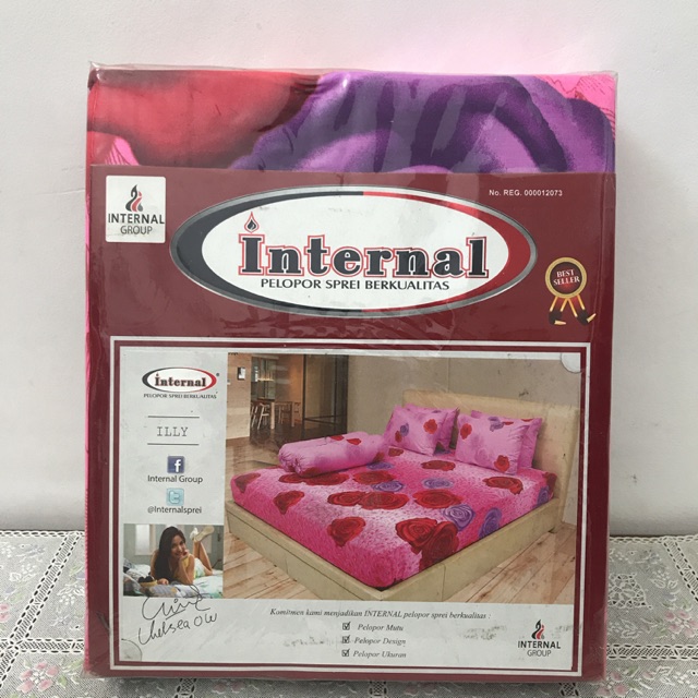 Set Sprei Internal King Illy 180x200