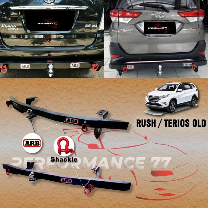 Towing Bar Arb Besi Bumper Belakang Full Plus Anting Toyota Rush