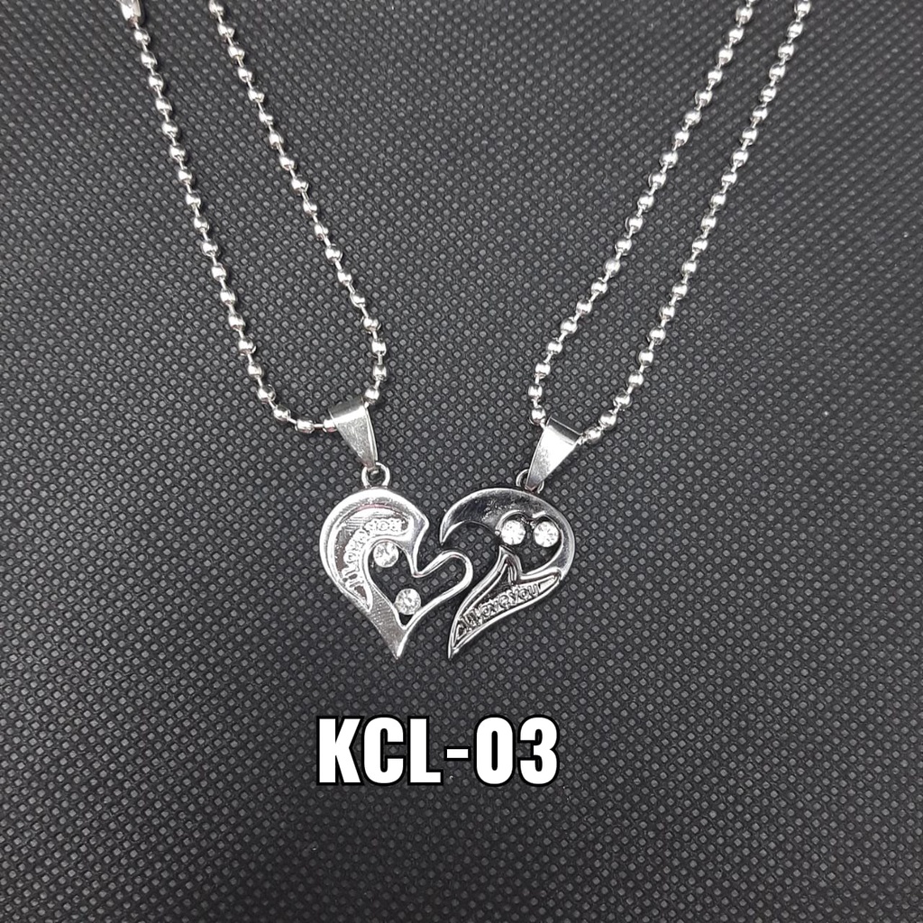 Kalung Couple Pasangan Love