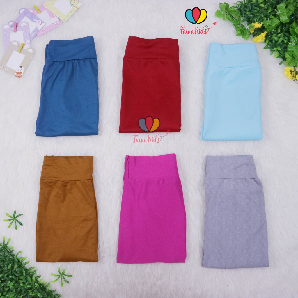 Kulot Pendek Wanita fit to M / Cullotes Pants Celana Polos Kulot Panjang 7per8 Bawahan Harian Adem