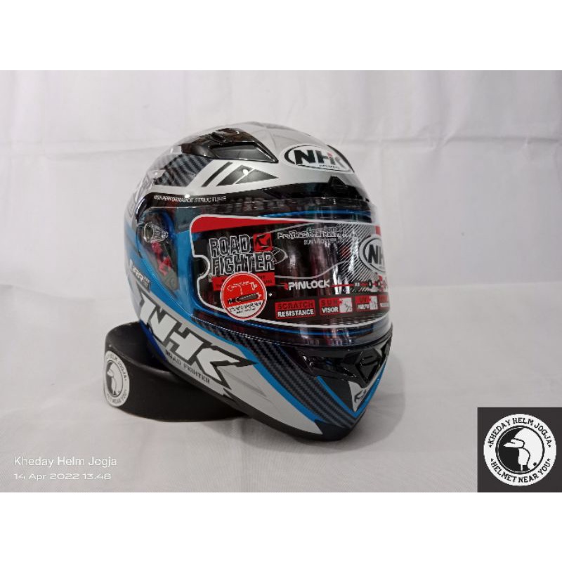 HELM NHK RX9 /RX 9 RACER BLUE PRODUK PALING DICARI