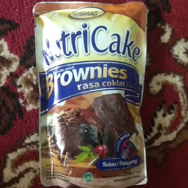 

Nutricake premiks brownies coklat