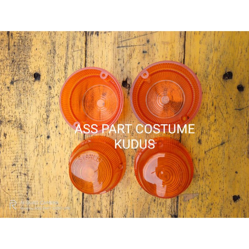 Mika lampu sein Honda C70-Mika Lampu sen Candi Honda C70