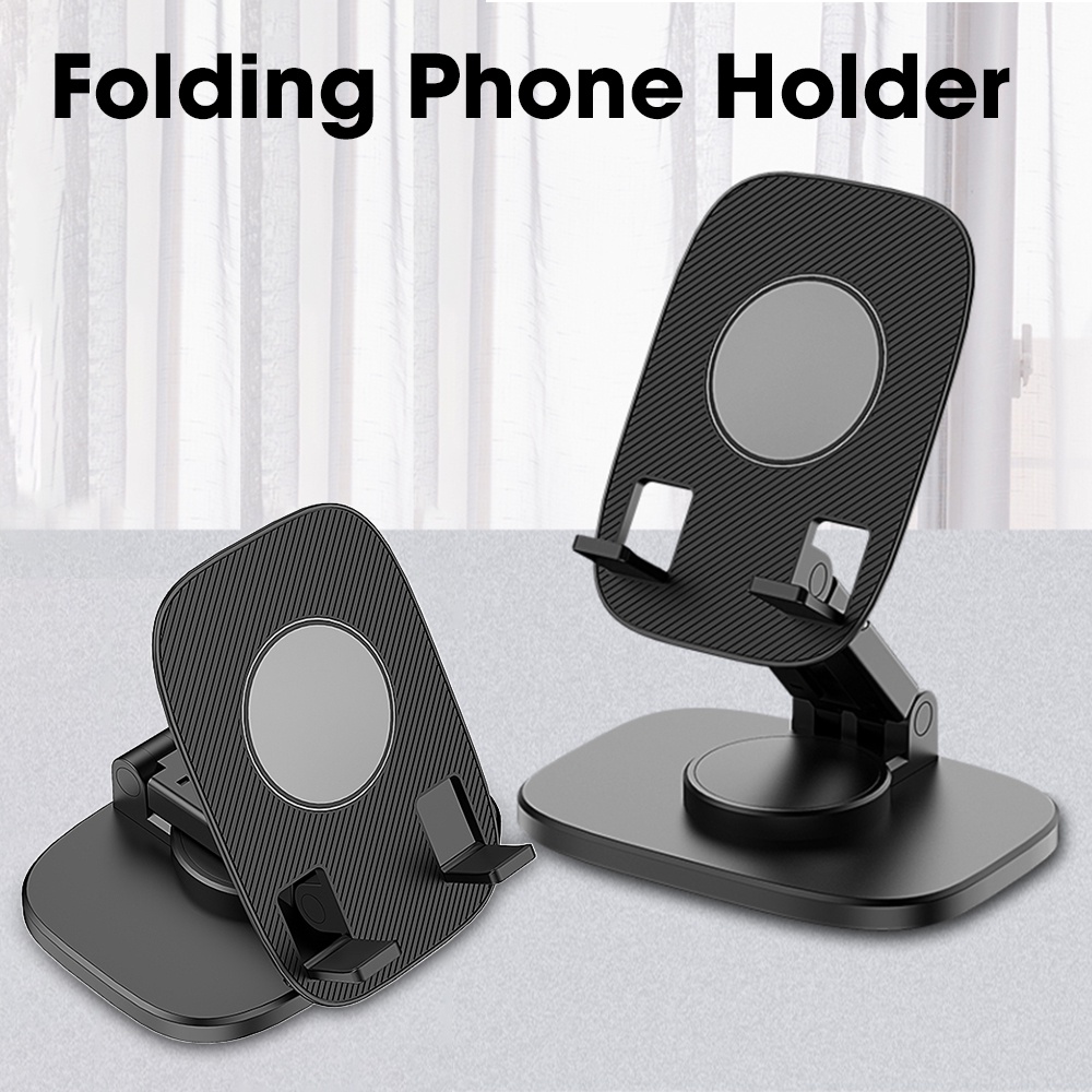 Bracket Stand Holder Handphone / Tablet Universal Rotasi 360o Multifungsi Portable