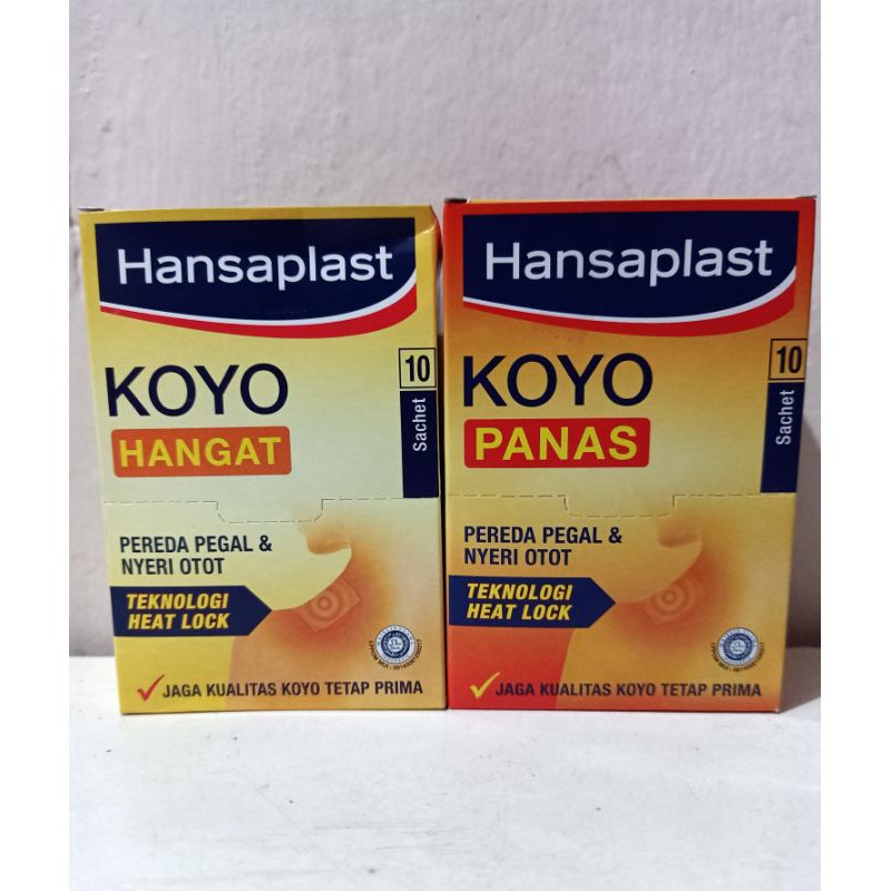 Hansaplast Koyo sachet isi 10 lembar