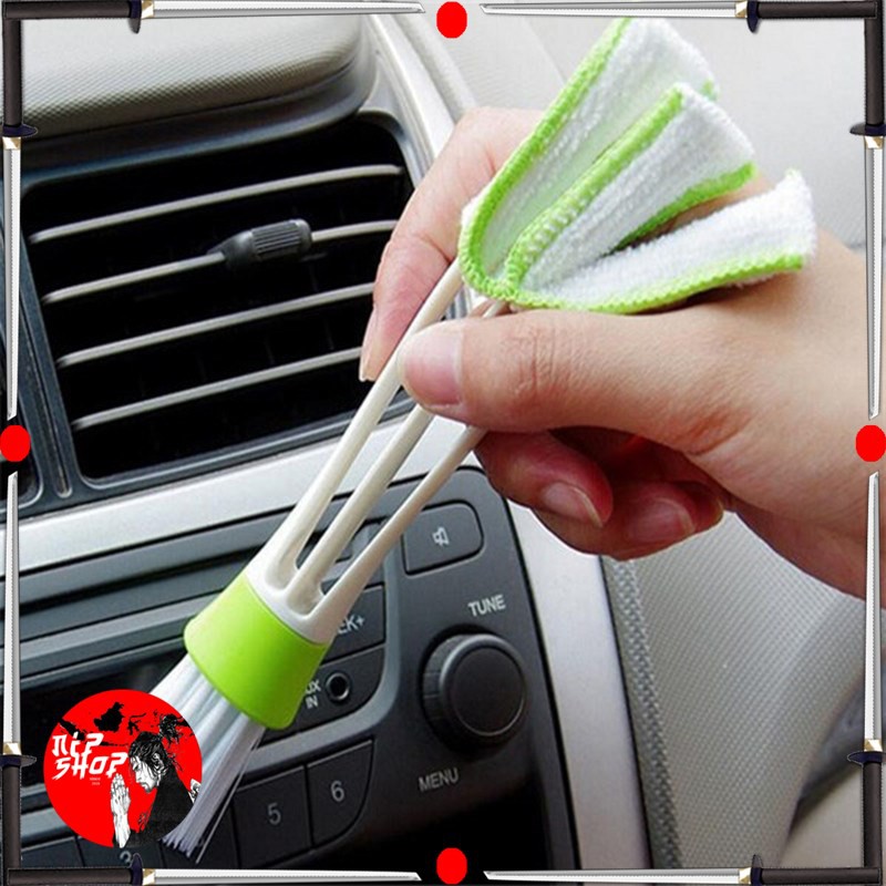 sikat pembersih microfiber interior mobil duster brush