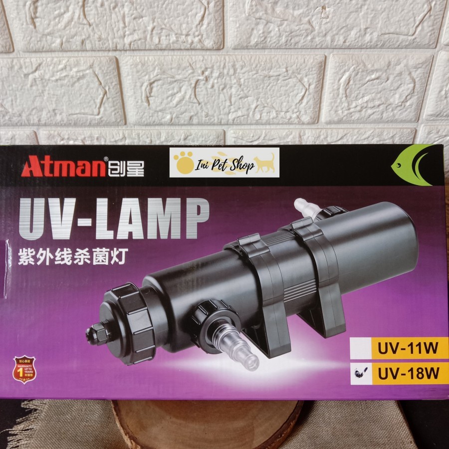 ATMAN UV 18W LAMPU UV KOLAM AQUARIUM ATMAN UV18WATT