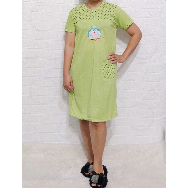 Baju Tidur Piyama Wanita Motif Random karakter Pajamas Kaos / Baju Tidur setelan Wanita kaos  Daster dewasa Terbaru Bigsize Kekiniaan