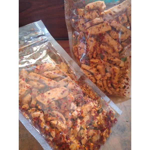 

Basreng pedas gurih daun jeruk 50gram