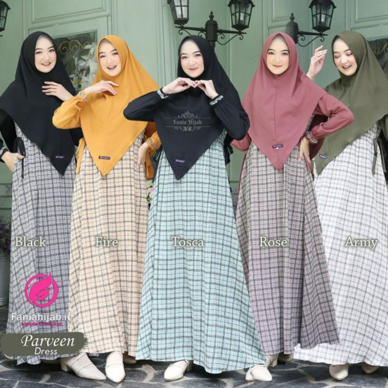 DRESS & KHIMAR PARVEEN FANIA HIJAB