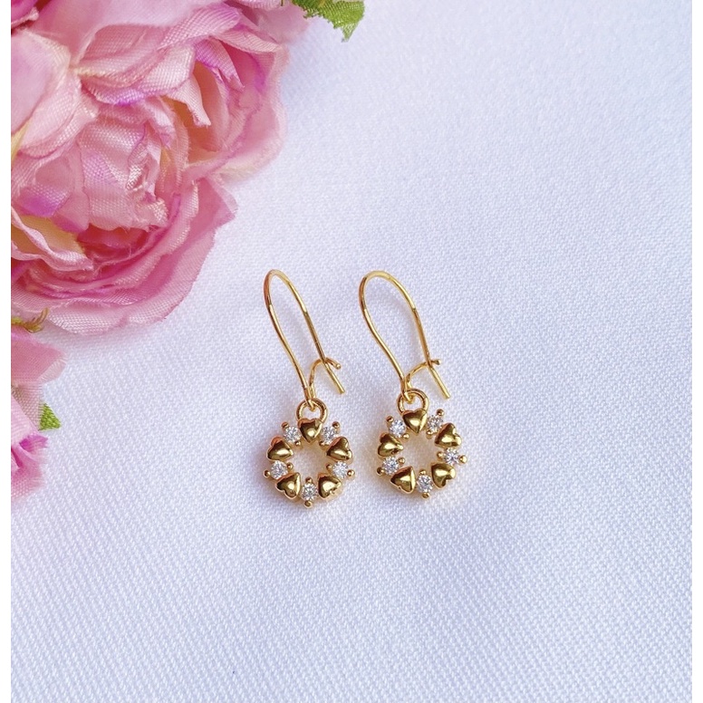 Anting Anak / Dewasa Lapis Emas 18k Fairies Crown