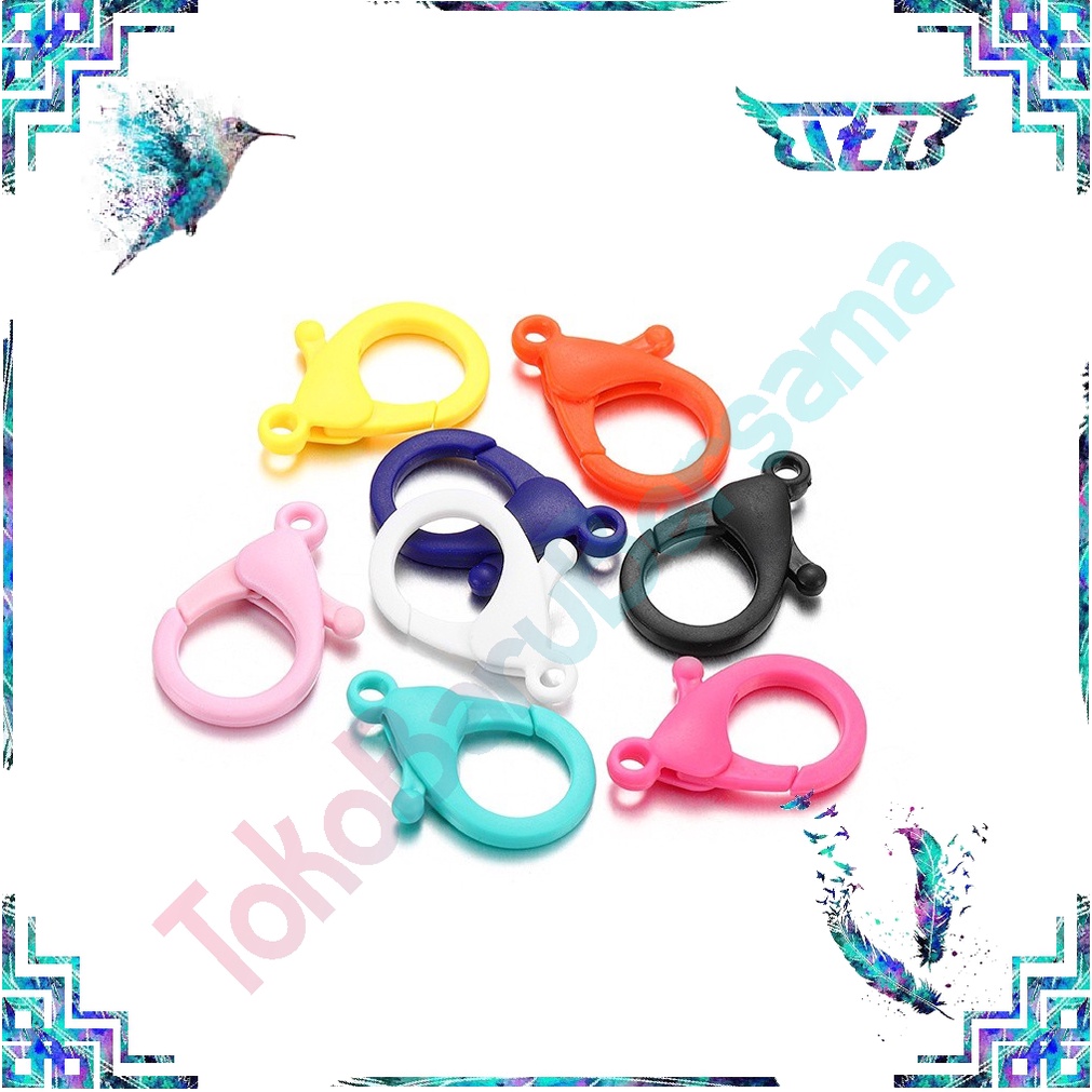 Kokot udang plastik capit lobster kail kaitan tali masker R502