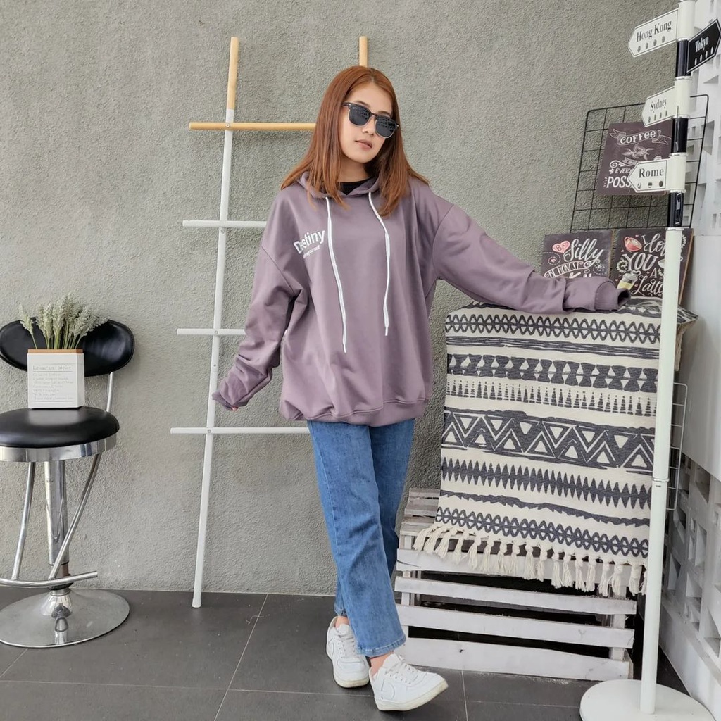 DESTINY 2XL 3XL Hoodie Sweater Oversize | Unisex Hoodie Fashion Terkini Korean Style