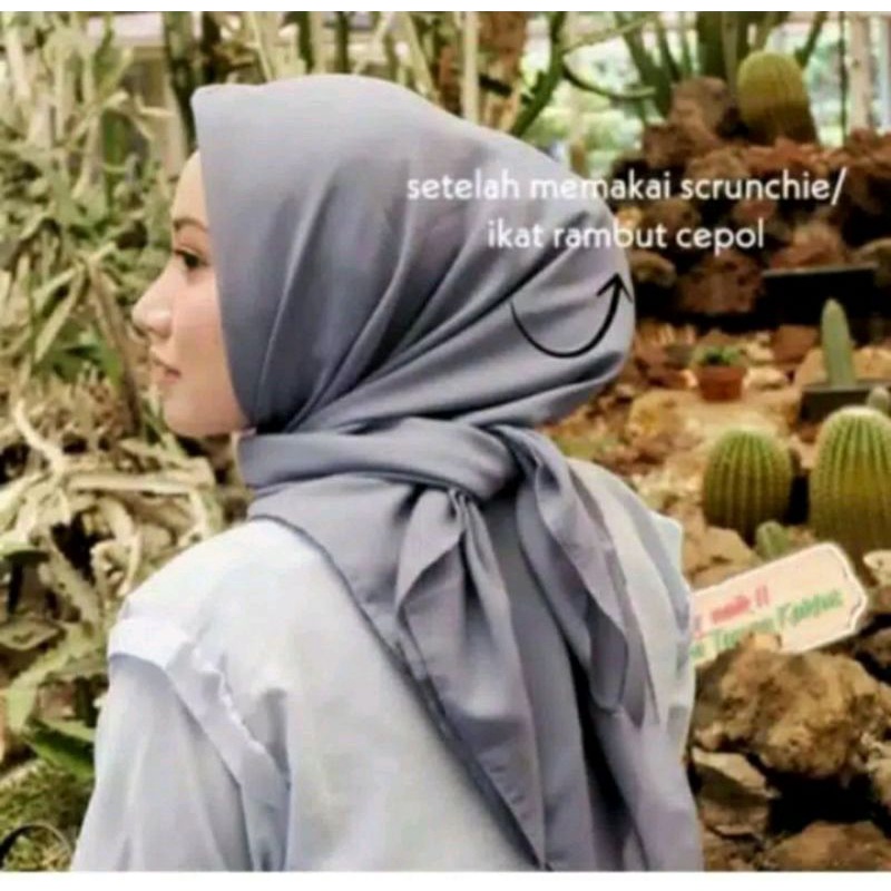 Scruanchie hijab anti pusing /ikat rambut hijab