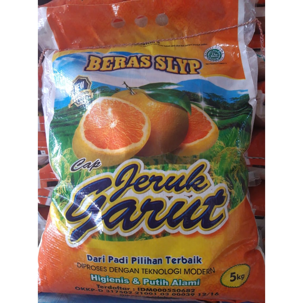 Beras Jeruk Garut Orange 5kg Indonesia