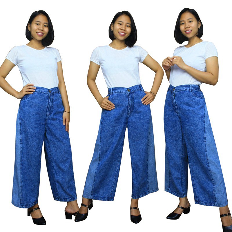 SB Collection Kulot Jeans Salwa Panjang Wanita