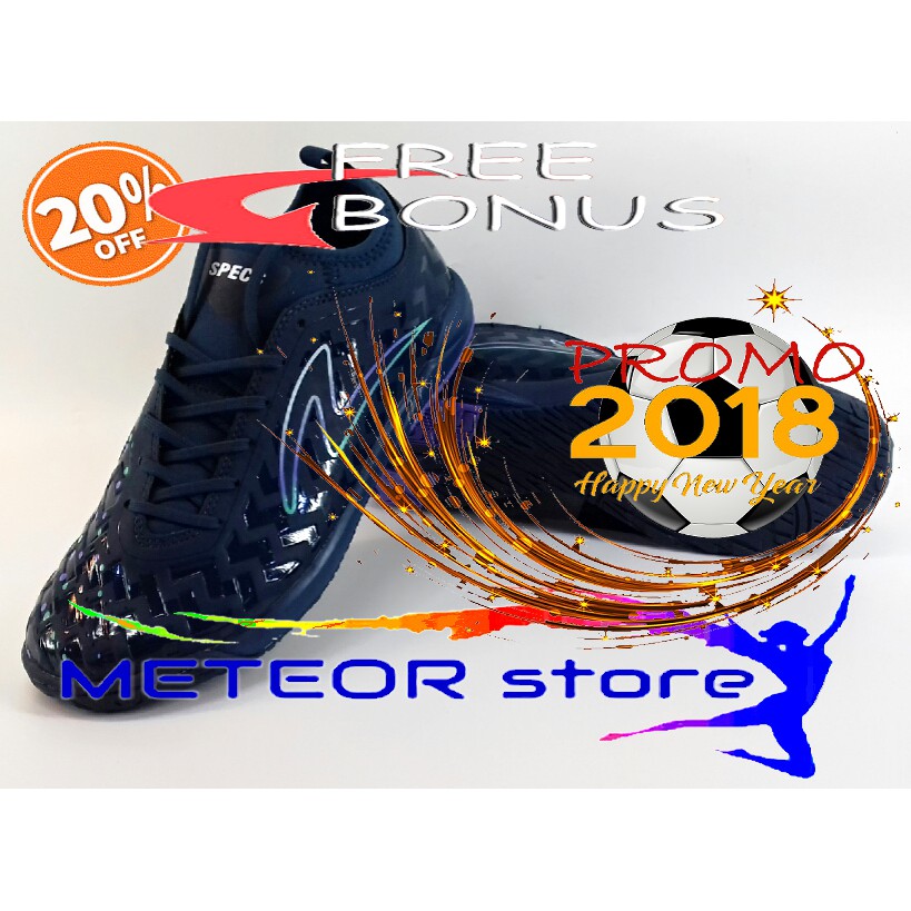 Sepatu Futsal SPECS - CYANIDE GALAXY IN BIRU