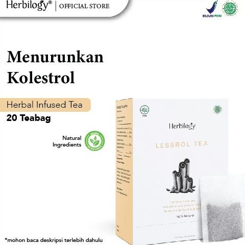 

Herbilogy Lessrol Tea - Kolesterol 20 Kantong Teh