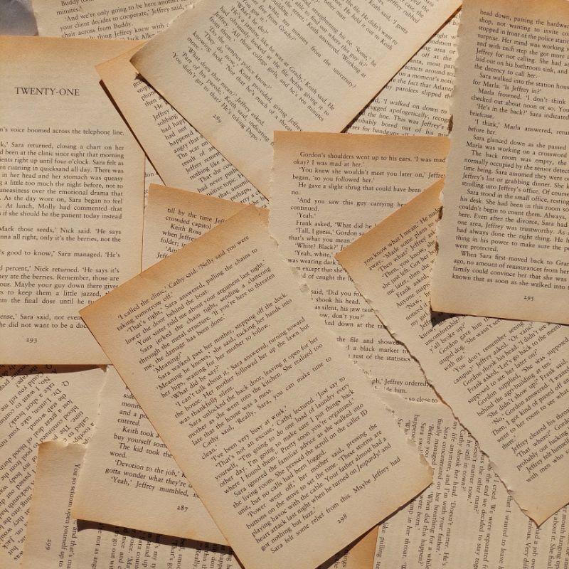 

10pcs Vintage Paper Bahasa Inggris Old Paper Kertas