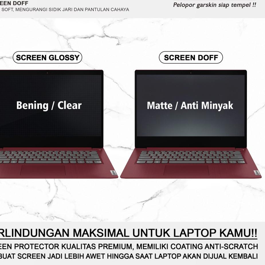 Garskin Laptop Keyboard Screen Protector HP 14s-fq fq0014au fq0020au fq0021au fq0022au Warna Silikon