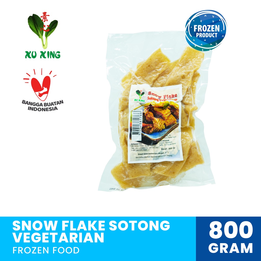 

Snow Flake Sotong Vegetarian [800 Gram]