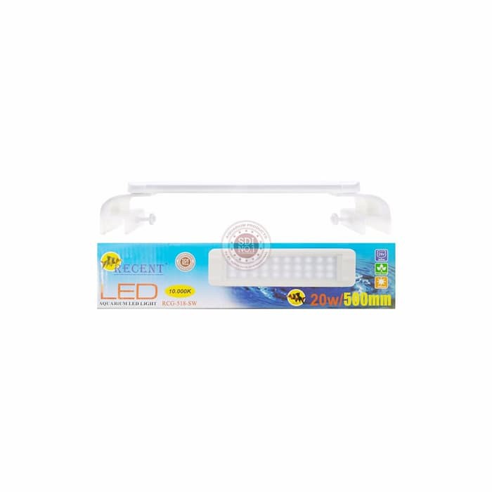 Lampu LED Aquarium Recent RCG 518 SW 20 Watt 10.000 K