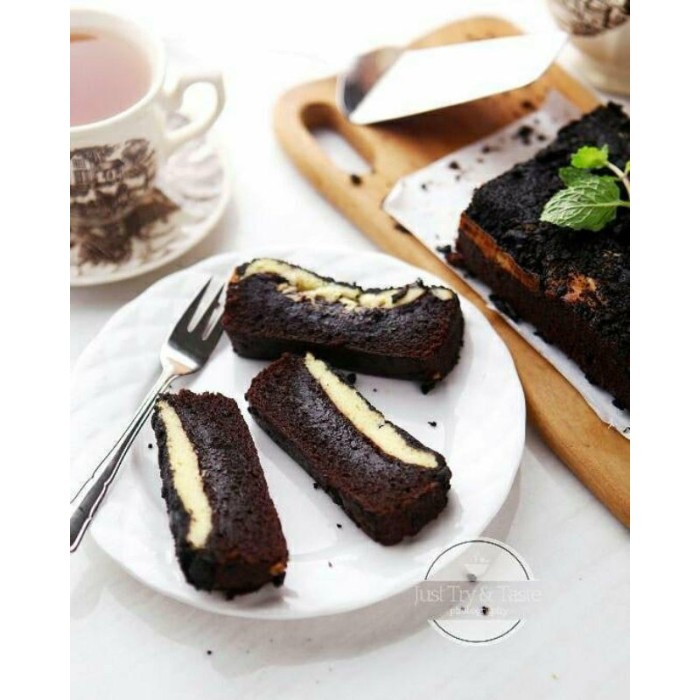 

IZ099 Marble Creamcheese Fudgy Brownie