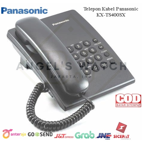 Telepon Kabel Panasonic KX-TS400SX Pesawat Telepon Panasonic KX-TS400